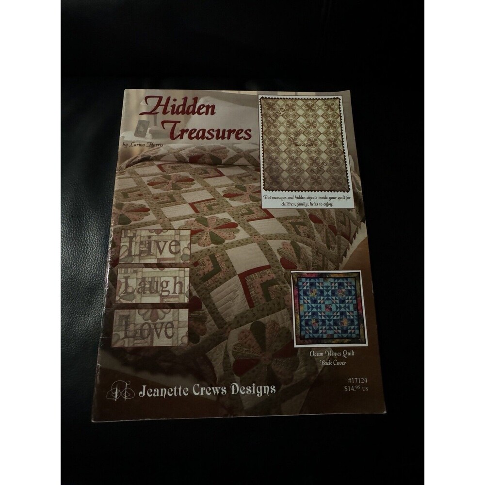 Hidden Treasures Quilt Pattern Book Larina Harris Jeanette Crews Designs